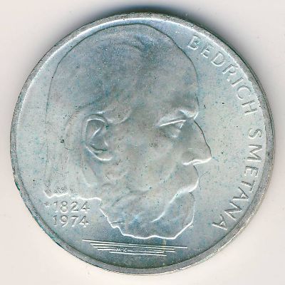 Czechoslovakia, 100 korun, 1974