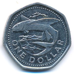 Барбадос, 1 доллар (2016 г.)