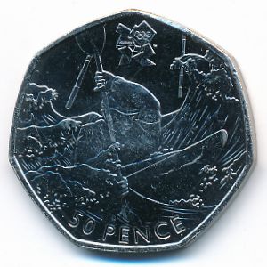 Great Britain, 50 pence, 2011