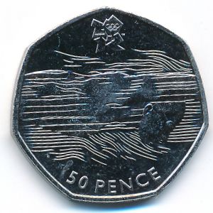 Great Britain, 50 pence, 2011