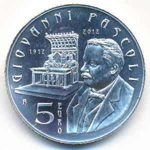 San Marino, 5 евро, 