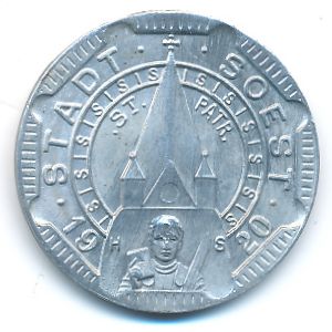 Зост., 50 пфеннигов (1920 г.)