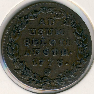 Австрийские Нидерланды, 2 лиарда (1777–1780 г.)