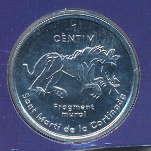 Andorra, 1 centim, 2003