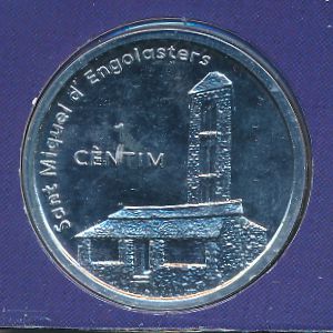 Andorra, 1 centim, 2003