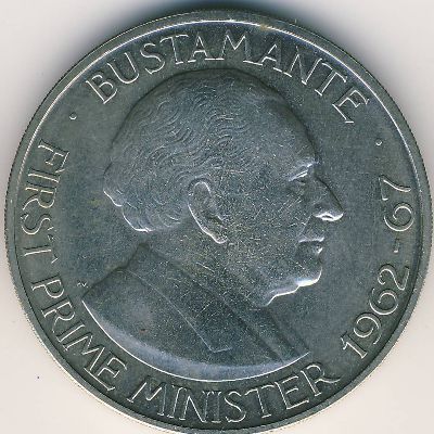 Ямайка, 1 доллар (1969–1970 г.)
