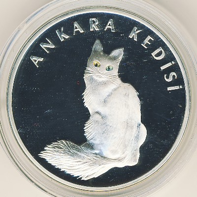 Turkey, 20 new lira, 2005