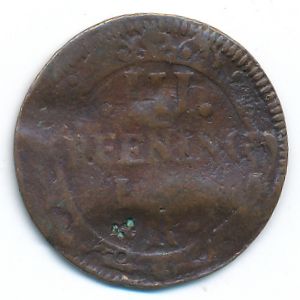 Райне., 3 пфеннига ( г.)