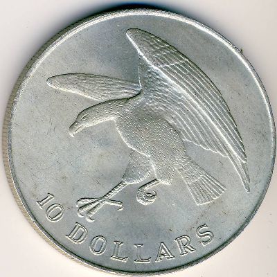 Сингапур, 10 долларов (1973 г.)