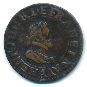 Франция, 2 торнуа (1606 г.)