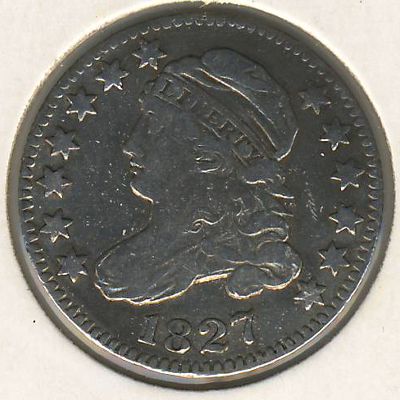США, 1 дайм (1809–1828 г.)