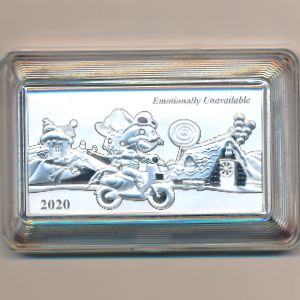 Ниуэ, 2 доллара (2020 г.)