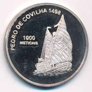 Мозамбик, 1000 метикаль (2003 г.)