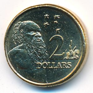 Австралия, 2 доллара (2019 г.)