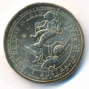 Австралия, 1 доллар (2024 г.)