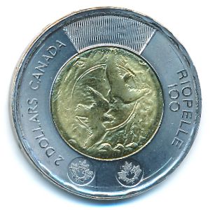 Canada, 2 доллара, 