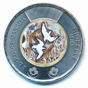 Canada, 2 доллара, 