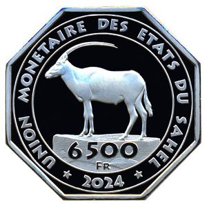 Конфедерация государств Сахеля., 6500 франков (2024 г.)