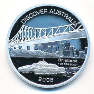 Австралия, 1 доллар (2008 г.)