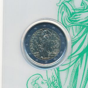 San Marino, 2 евро, 
