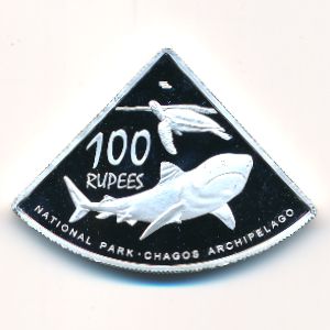 Chagos., 100 rupees, 2015