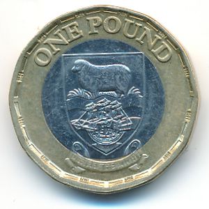 Фолклендские острова, 1 фунт (2020–2021 г.)