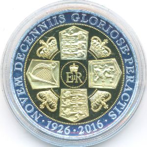 Гибралтар, 1 крона (2016 г.)