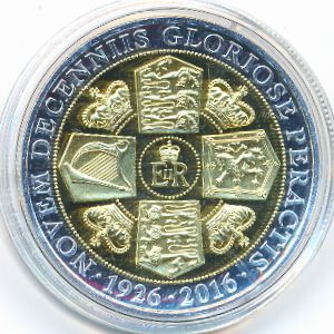 Гибралтар, 1 крона (2016 г.)