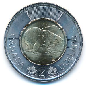 Canada, 2 доллара, 