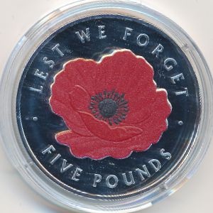 Tristan da Cunha, 5 фунтов, 