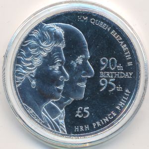 Tristan da Cunha, 5 фунтов, 