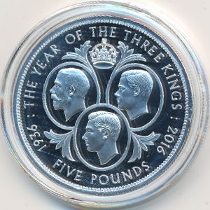 Tristan da Cunha, 5 фунтов, 