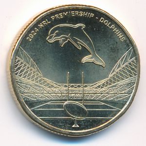 Австралия, 1 доллар (2024 г.)