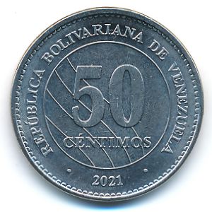Венесуэла, 50 сентимо (2021 г.)