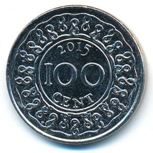 Суринам, 100 центов (2015 г.)