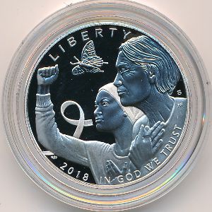 США, 1/2 доллара (2018 г.)