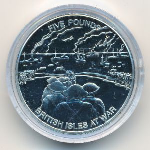 Гернси, 5 фунтов (2010 г.)