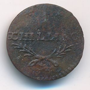 Danzig, 1 шиллинг, 