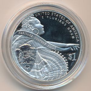 США, 1 доллар (2016 г.)