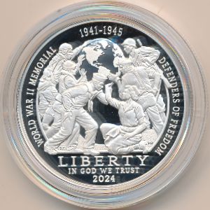 США, 1 доллар (2024 г.)