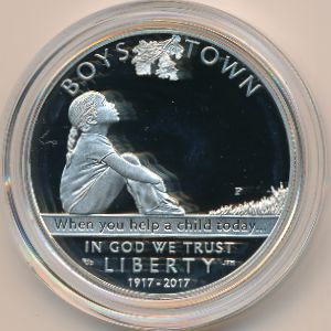 США, 1 доллар (2017 г.)