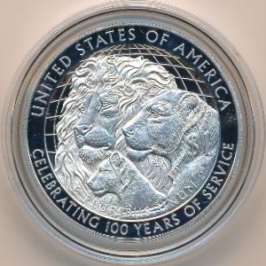 США, 1 доллар (2017 г.)