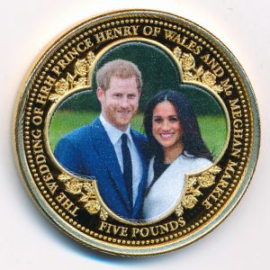 Tristan da Cunha, 5 фунтов, 