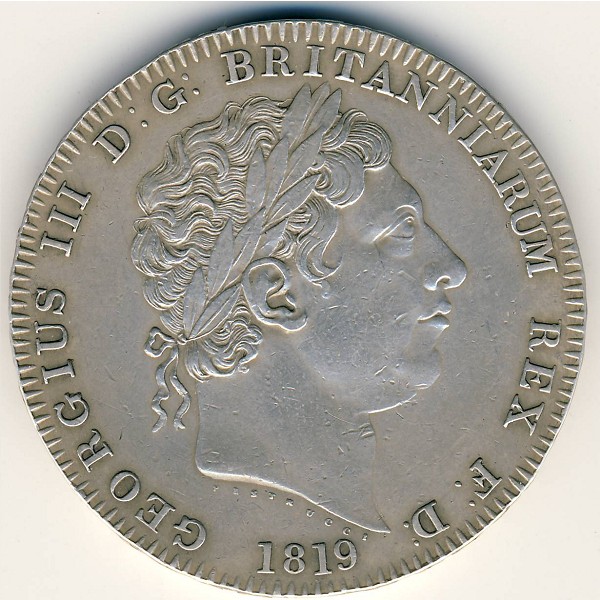 Great Britain, 1 crown, 1818–1820