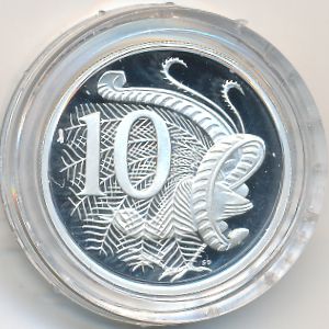 Австралия, 10 центов (1991 г.)