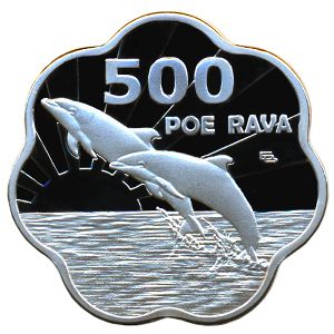 Mo'orea., 500 пое рава, 