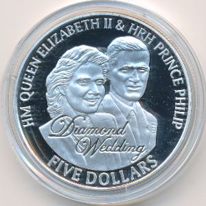 Науру, 5 долларов (2007 г.)