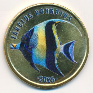 Лабуан., 5 рингитов (2025 г.)