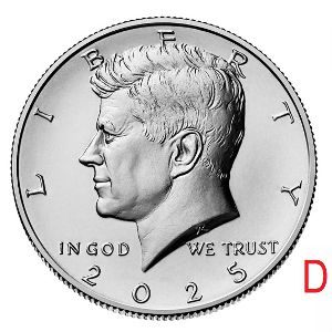 USA, 1/2 dollar, 2025