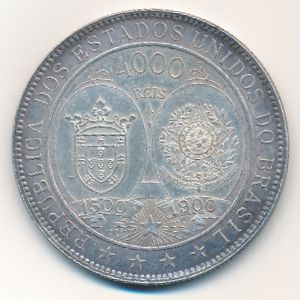 Бразилия, 4000 рейс (1900 г.)